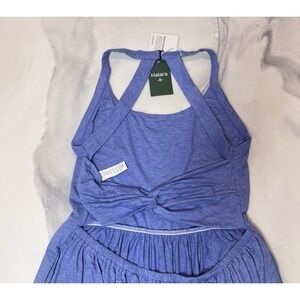 Halara U Neck Pocket Harem Casual Jumpsuit-Easy Peezy Edition Large Light Blue